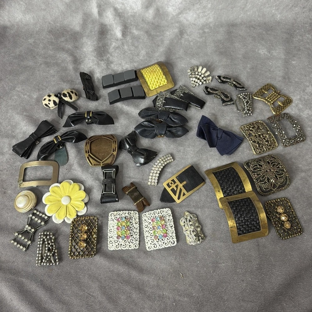 Vintage Lot of Various Shoe Clips